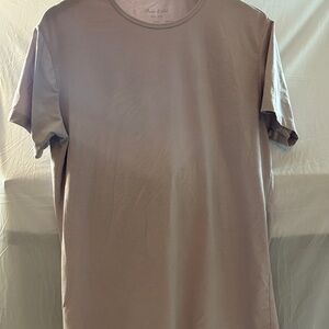 Classic Men's Tan Crew Neck T-Shirt